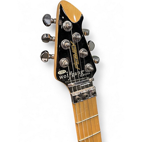 Used Peavey EVH Wolfgang Special Amber Flame Solid Body Electric Guitar