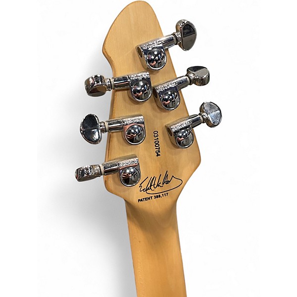 Used Peavey EVH Wolfgang Special Amber Flame Solid Body Electric Guitar