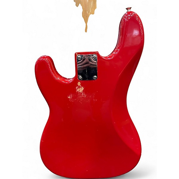 Used Fender American Vintage '63 Precision Bass Seminole Red Electric Bass Guitar