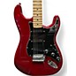 Used Squier Standard Stratocaster Candy Apple Red Solid Body Electric Guitar
