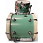 Used Natal Drums 3 Piece Cafe Racer Seafoam Green Drum Kit