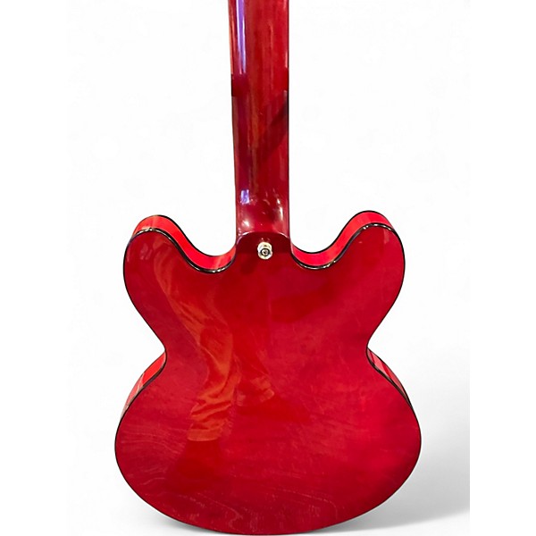 Used Epiphone Dot Studio Red Stain Hollow Body Electric Guitar