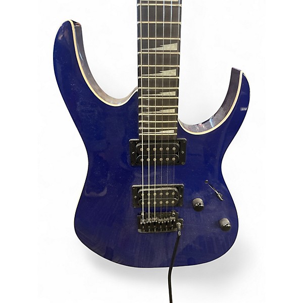 Used Ibanez Gio Ax Blue Solid Body Electric Guitar