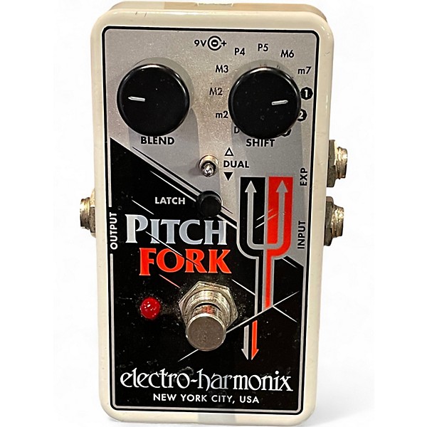 Used Electro-Harmonix Pitch Fork Polyphonic Pitch Shifting Effect Pedal
