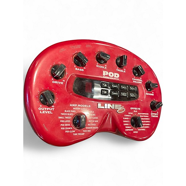 Used Line 6 Pod 2.0 Amp Modeler Effect Processor