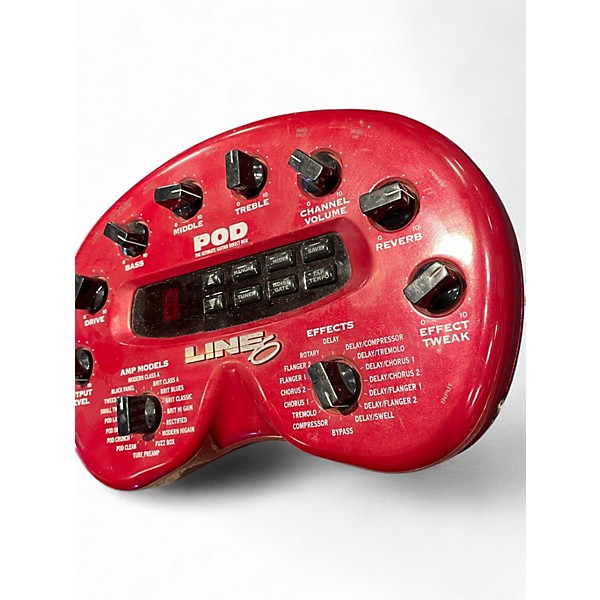 Used Line 6 Pod 2.0 Amp Modeler Effect Processor
