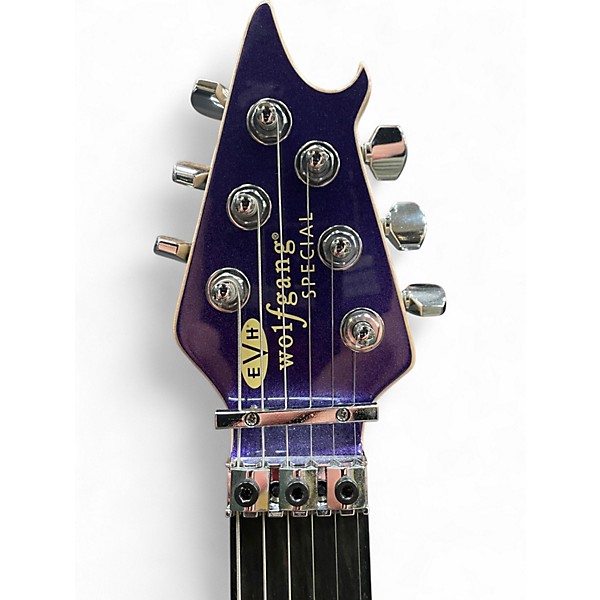 Used EVH Wolfgang Special Purple Solid Body Electric Guitar