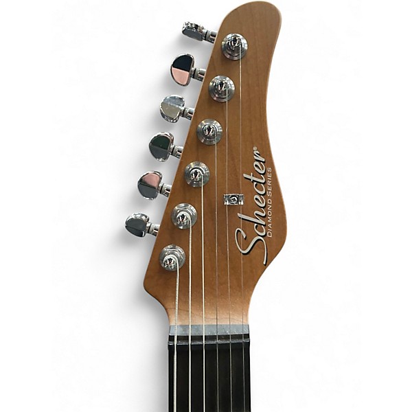 Used Schecter Guitar Research Diamond series Nick Johnston Trad atomic green Solid Body Electric Guitar