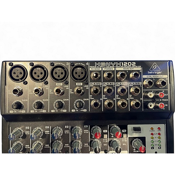 Used Behringer Xenyx X1202 Powered Mixer