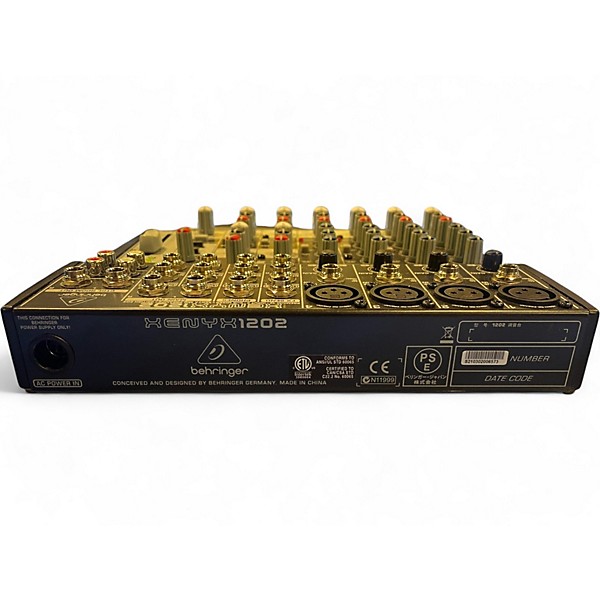 Used Behringer Xenyx X1202 Powered Mixer