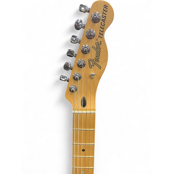 Used Fender Deluxe Nashville Telecaster Vintage White Solid Body Electric Guitar