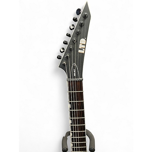 Used ESP LTD MH417 7 String Flat Black Solid Body Electric Guitar