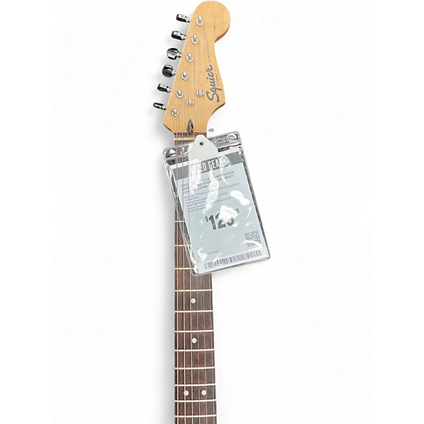 Used Squier Bullet Stratocaster Hardtail RED SPARKLE Solid Body Electric Guitar