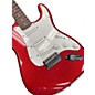 Used Squier Bullet Stratocaster Hardtail RED SPARKLE Solid Body Electric Guitar