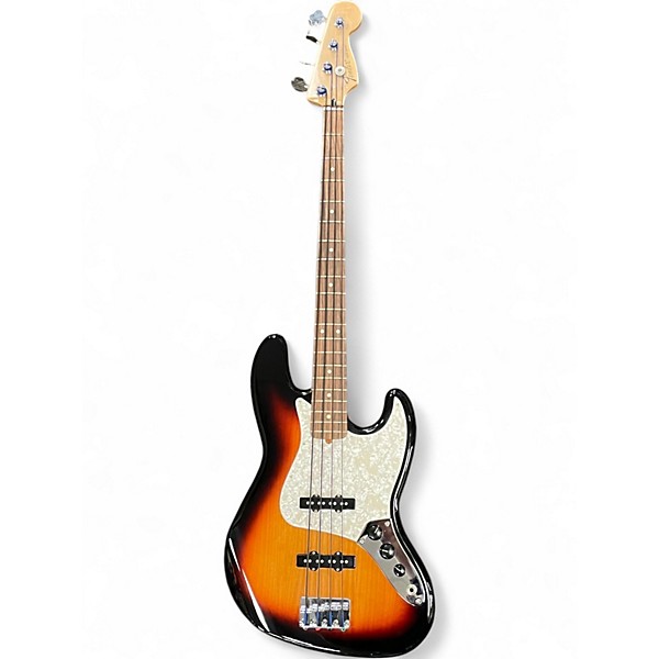 Used Fender Standard Jazz Bass 2 Color Sunburst Electric Bass Guitar