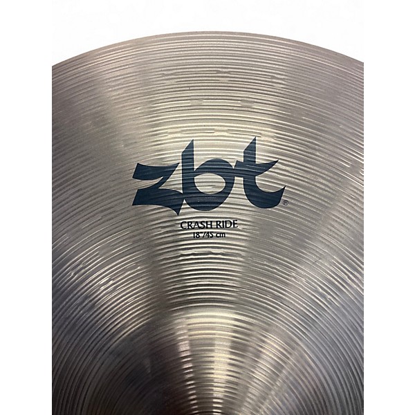 Used Zildjian 18in ZBT Crash Ride Cymbal
