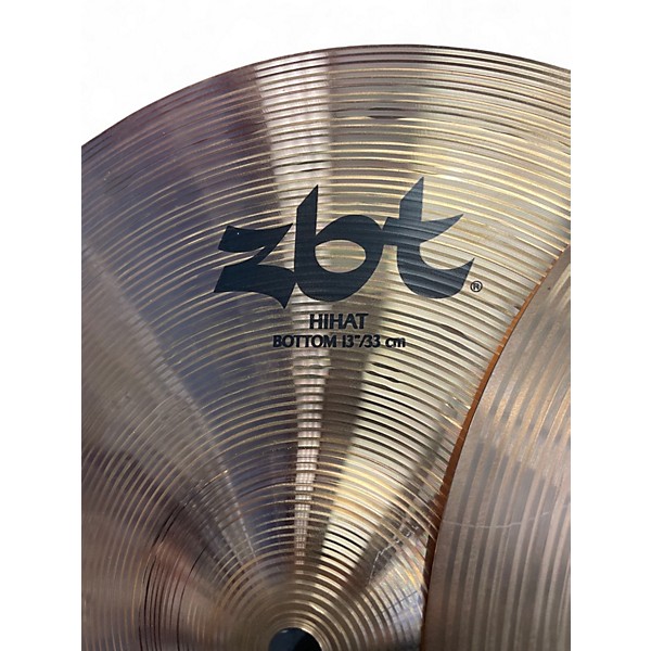Used Zildjian 13in ZBT Hi Hat Pair Cymbal