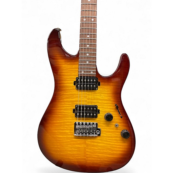 Used Ibanez AZ24S1F Standard Violin Sunburst Solid Body Electric Guitar