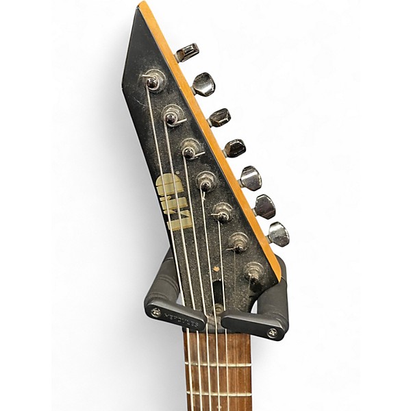 Used ESP LTD M17 7 String Black Solid Body Electric Guitar