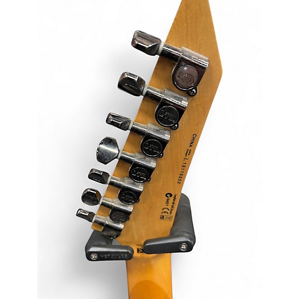 Used ESP LTD M17 7 String Black Solid Body Electric Guitar