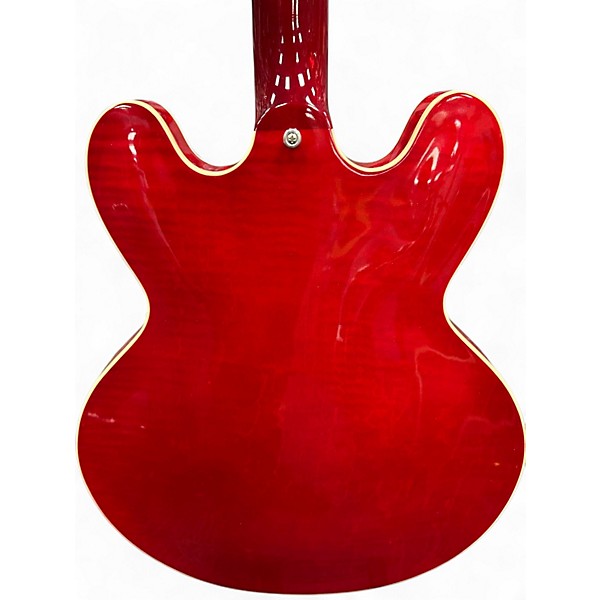 Used Gibson ES335 Figured Cherry Hollow Body Electric Guitar