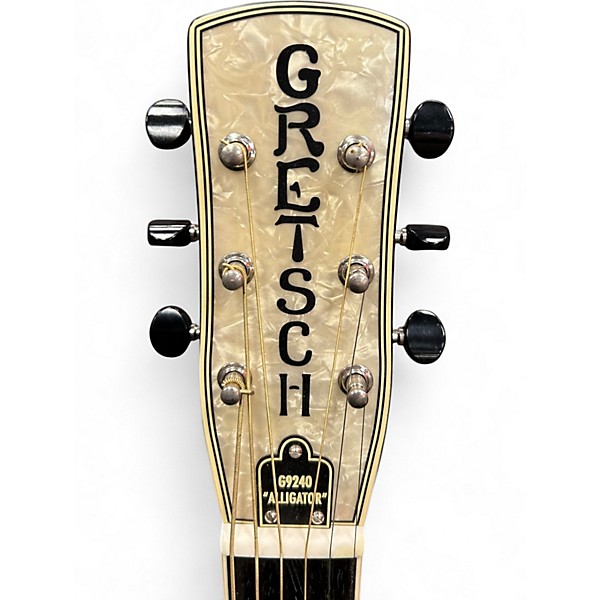 Used Gretsch Guitars G9240 Alligator Biscuit Round Neck Sunburst Resonator Guitar