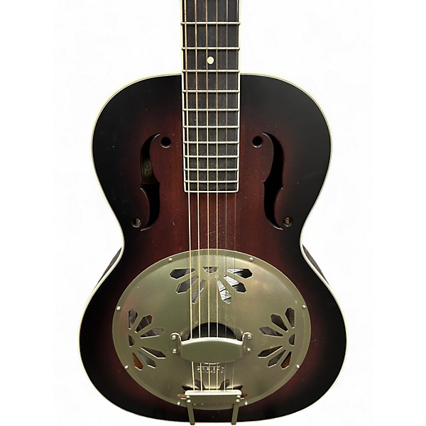 Used Gretsch Guitars G9240 Alligator Biscuit Round Neck Sunburst Resonator Guitar