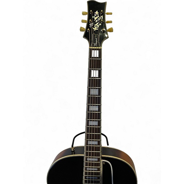 Used Stromberg Newport Semi Hollow 2 Tone Sunburst Acoustic Guitar