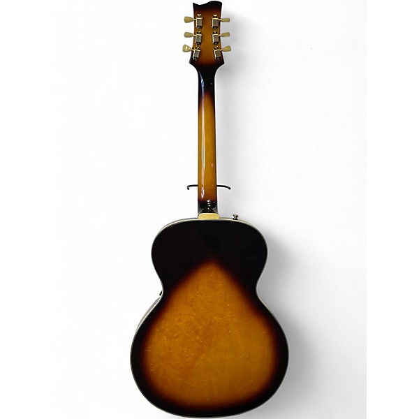 Used Stromberg Newport Semi Hollow 2 Tone Sunburst Acoustic Guitar