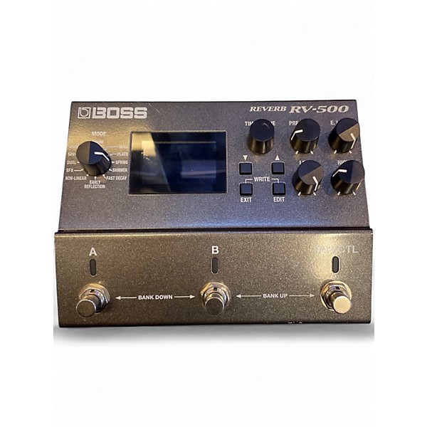 Used BOSS RV500 Reverb Effect Pedal