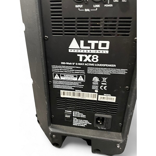Used Alto TX8 8in Powered Speaker