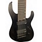 Used Legator ninja performance 9 mulit scale stealth black Solid Body Electric Guitar
