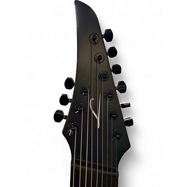Used Legator ninja performance 9 mulit scale stealth black Solid Body Electric Guitar