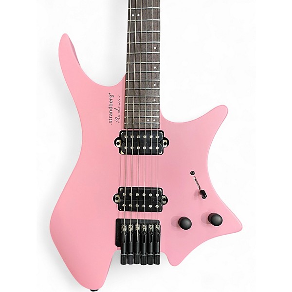 Used strandberg BODEN ESSENTIAL 6 Pink Solid Body Electric Guitar