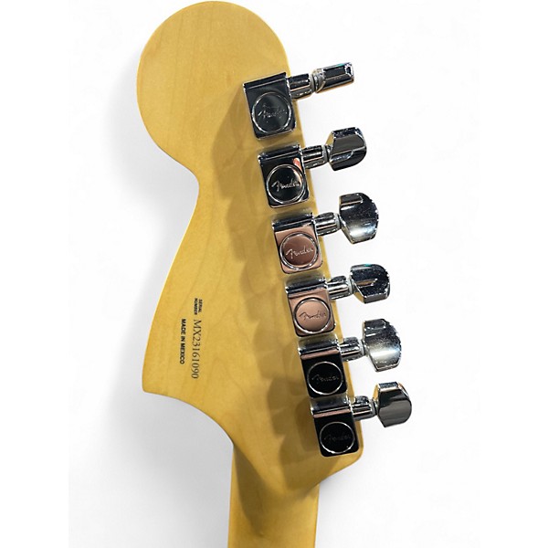 Used 2023 Fender Player Jaguar Black Solid Body Electric Guitar