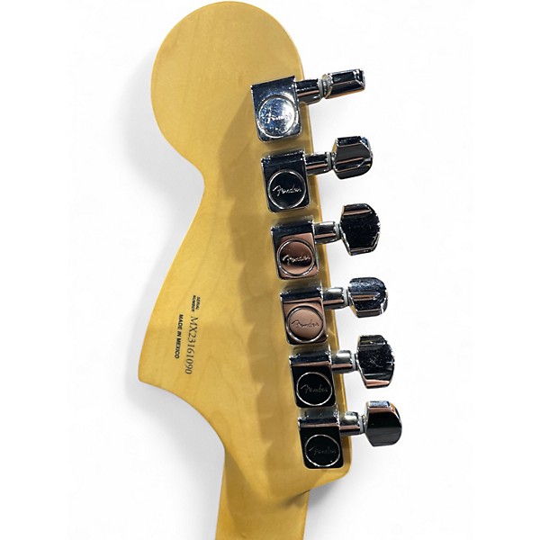 Used 2023 Fender Player Jaguar Black Solid Body Electric Guitar