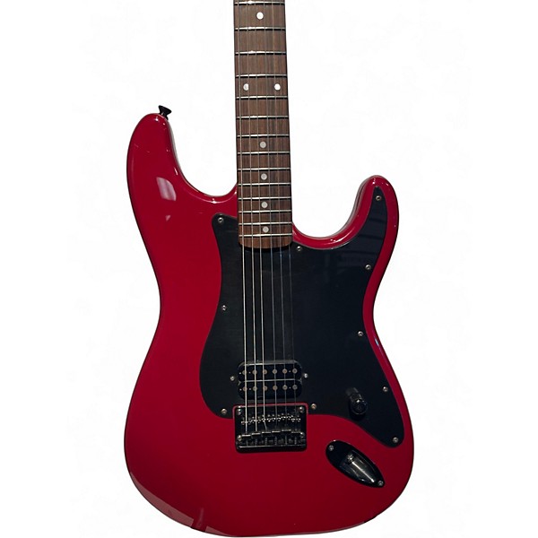 Used Squier Bullet Stratocaster Red Solid Body Electric Guitar