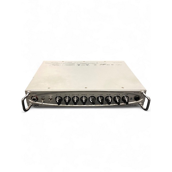 Used Gallien-Krueger MB800 800W Ultralight Bass Amp Head