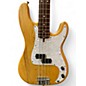 Used Warmoth P BASS TYPE Natural Electric Bass Guitar