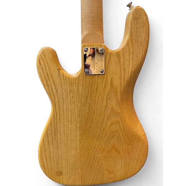 Used Warmoth P BASS TYPE Natural Electric Bass Guitar