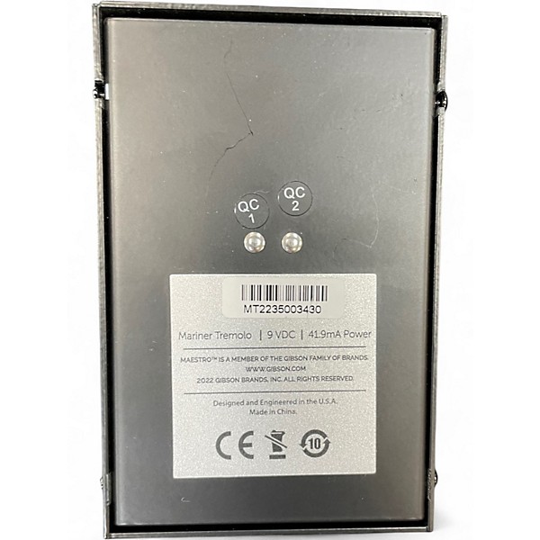 Used Maestro MARINER Effect Pedal