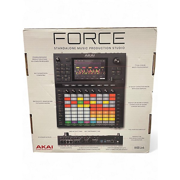 Used Akai Professional FORCE Keyboard Workstation