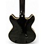 Used D'Angelico Excel Mini DC Tour Black Hollow Body Electric Guitar