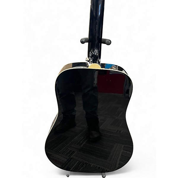 Used Epiphone Hummingbird Pro Black Acoustic Electric Guitar