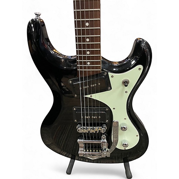 Used Iyv STRAT STYLE BLACK Solid Body Electric Guitar