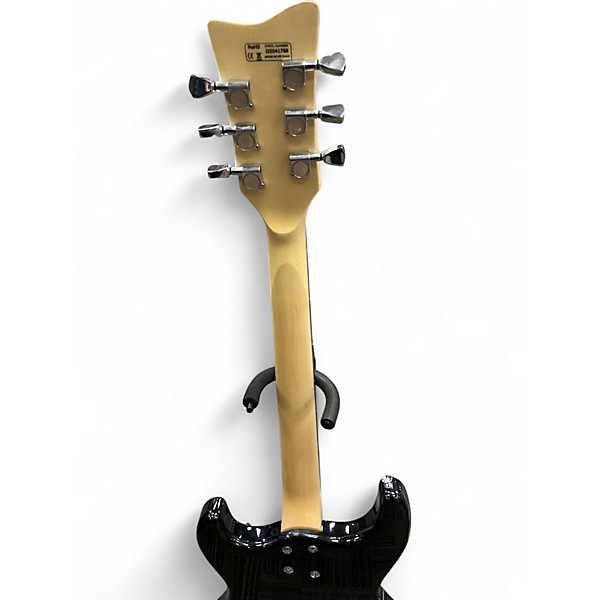 Used Iyv STRAT STYLE BLACK Solid Body Electric Guitar