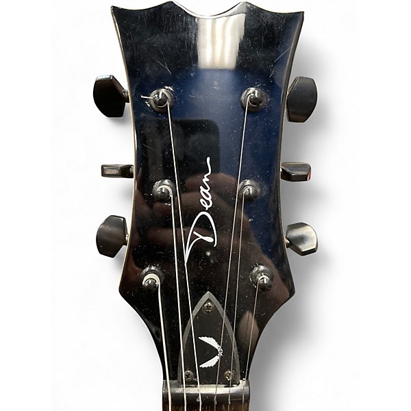 Used Dean SINGLECUT Trans Brown Solid Body Electric Guitar