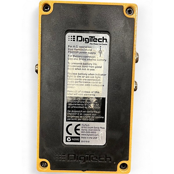 Used DigiTech Crossroads Eric Clapton Overdrive Effect Pedal