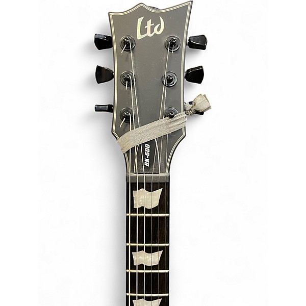 Used ESP  LTD Bill Kelliher BK600 Military Green Solid Body Electric Guitar