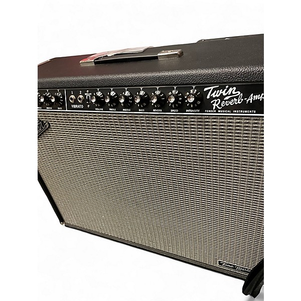 Used Fender Tone Master Twin Reverb 200W 2x12 Guitar Combo Amp